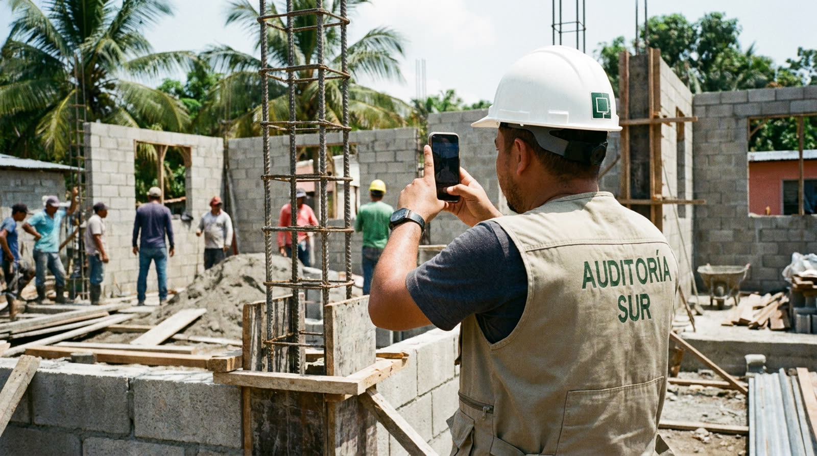 Registro fotográfico del avance